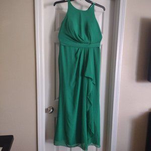 Azazie Cassandra Emerald size A12